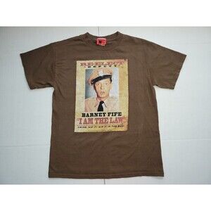 Vintage 2008 CBS Andy Griffith Show Re-Elect Barney Fife Mens M Television City.